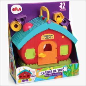 Bloquinhos de Encaixar Casinha da Vovó