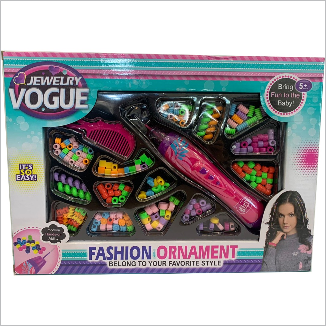 Kit Miçangas Hair Girl Jewelry