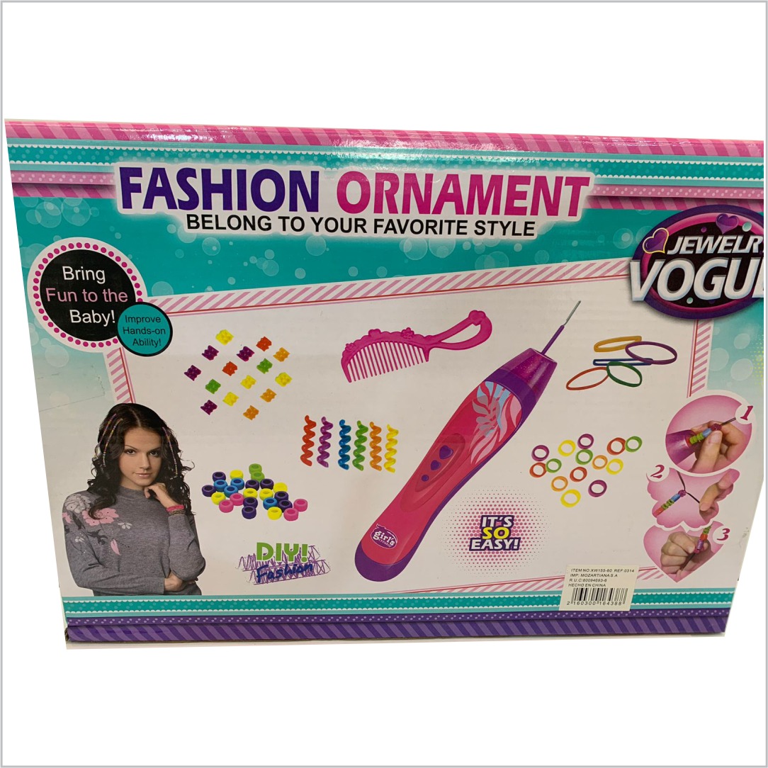 Kit Miçangas Hair Girl Jewelry - Imagem 2