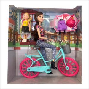 Boneca com Bike