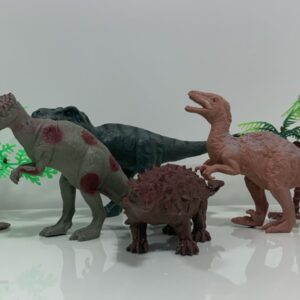 kit dinossauros 6 pcs