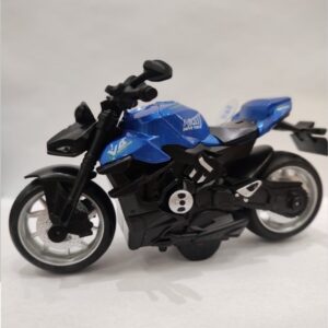 Moto metal miniatura Azul