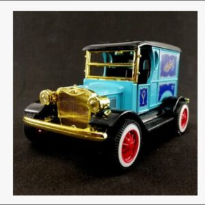 Miniatura Metal Retrô azul