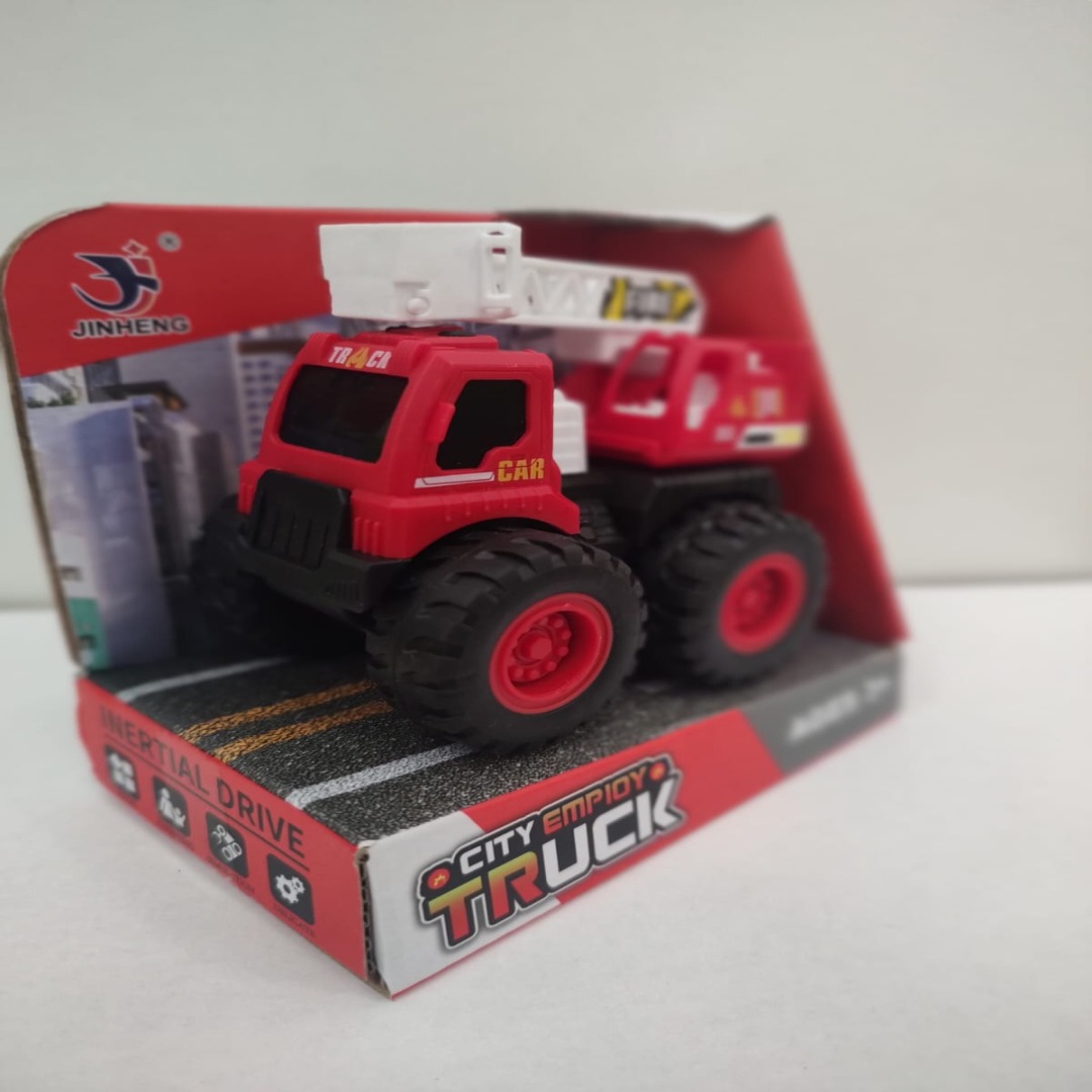 CAMINHÃO MINIATURA SERVICE BOMBEIRO - Imagem 2