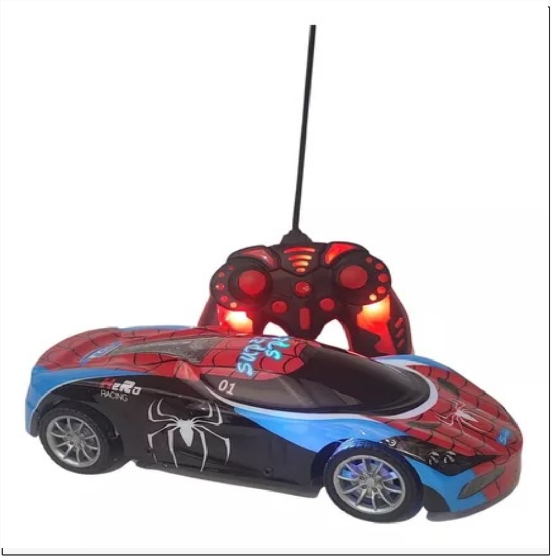 Carrinho Controle Remoto Homem Aranha