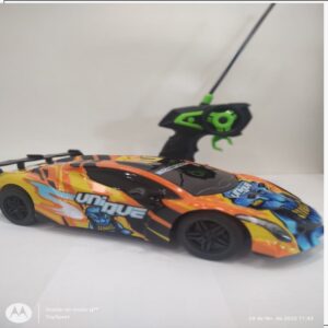 CARRINHO DE CONTROLE REMOTO UNIQUE LARANJA