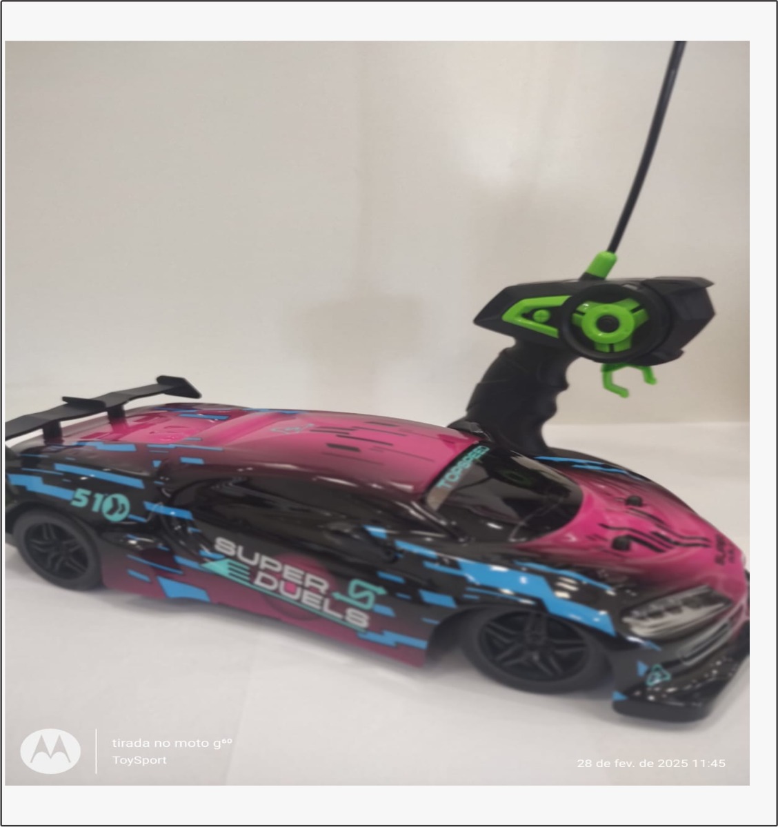 CARRINHO DE CONTROLE REMOTO SUPER DUELS