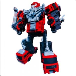 TRANSFORMERS 5 EM 1 BOMBEIRO