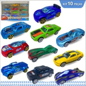 KIT CARRINHOS ESCALA 1:64