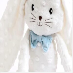 Coelho de Páscoa Pelúcia Laço Azul