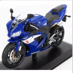 Yamaha Yzf-r1 Motocicleta Azul com base Maisto