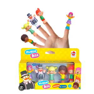 Conjunto de Bonecos de Vinil Mundo Bita