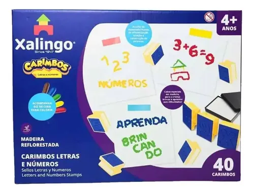 CARIMBOS LETRAS E NÚMEROS