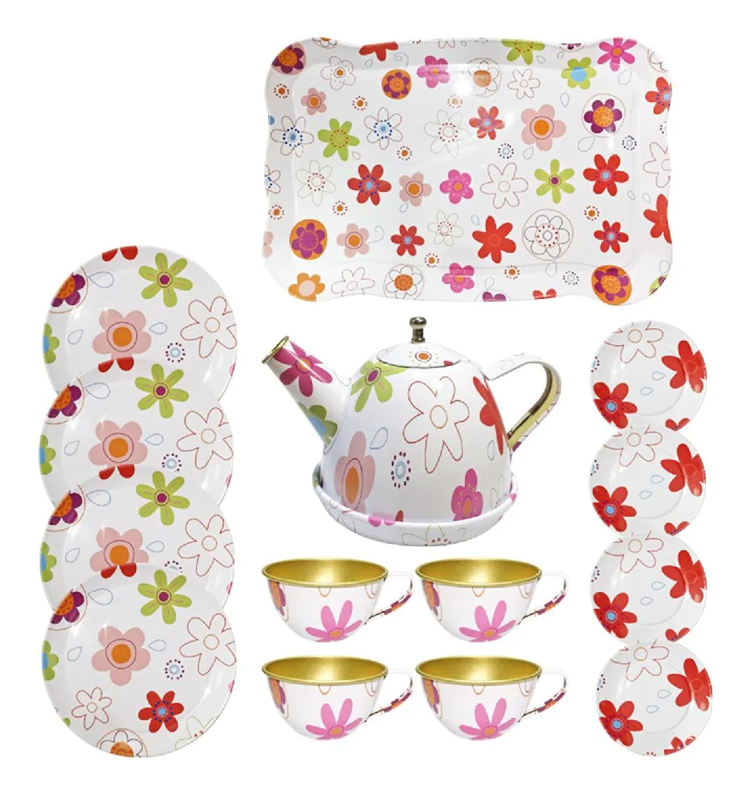 Kit Chá Infantil Floral