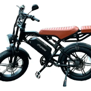 Bike Elétrica V8 segura e divertida para passeios em família