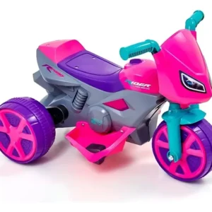 Moto Infantil Elétrica segura e colorida para crianças