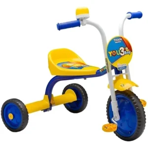 Triciclo Infantil YOU 3 Boy com design colorido e seguro para crianças